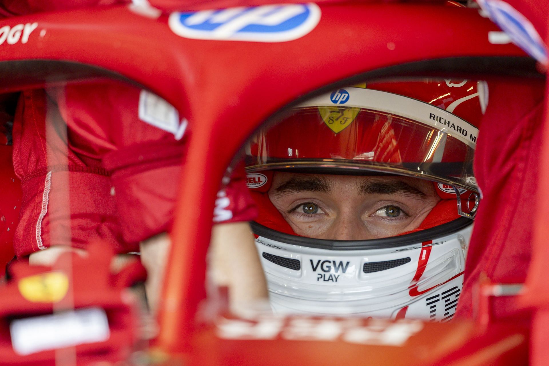 Charles Leclerc at the 2025 F1 British Grand Prix - Source: Getty